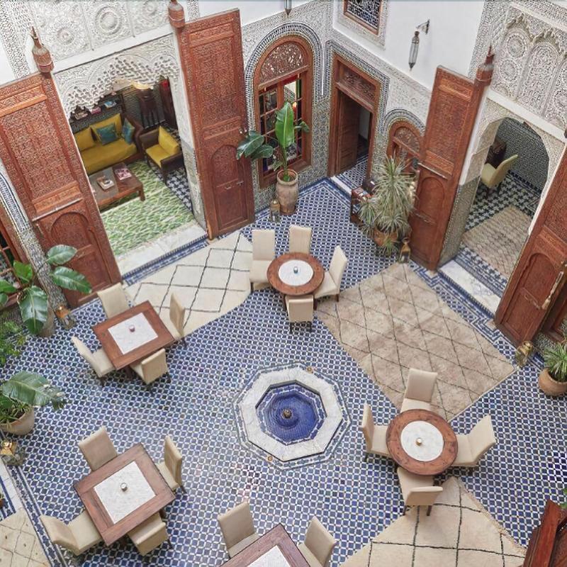 Dar Roumana Hotel Fez Eksteriør billede